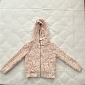 SKIMS KIDS COZY KNIT ZIP UP JACKET